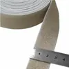 Banda Elástica de Nylon de Alta Elasticidad de un Solo Lado con Hilo Dorado con Patrón Americano para Cinturas de Ropa, Decoración Elástica, Procesamiento y Accesorios Hechos a Medida de Fabricantes