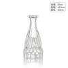 Juego de Jarrones de Vidrio Transparente de Lujo Ligero con un Toque de Alta Gama para Arreglos Florales, Jarrón de Vidrio Hidropónico Decoración de Escritorio