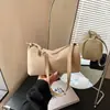 Bolso Otoño/Invierno Gama Alta Color Bloque Retro Cilindro Redondo Bolso Cruzado Gran Capacidad Bolso Almohada Bolso de Hombro para Mujer