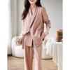 Traje Casual Traje Primavera y Otoño 2025 Traje de Dos Piezas de Alta Gama Talla Grande Traje Estilo Páramo Traje Mujeres Sencillo