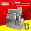 Máquina emulsificante automática de agitação a vácuo cosméticos equipamento de emulsificação de alta velocidade suprimentos de lavagem e proteção máquina emulsificante creme