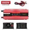 Inversor de Coche Nicun 12V24V Doble Voltaje a 110V Universal para Exteriores Camping Hogar Controlador Inteligente