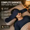 Mascarilla de ojos con tecnología de gravedad más vendida transfronteriza, imprescindible para bloquear la luz al dormir, perfecta para siestas en la oficina, transpirable y cómoda, un éxito en TikTok