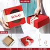 Caja de Regalo Creativa Universal para el Festival del Bote del Dragón Caja Vacía para Hornear Pasteles Chinos Caja de Regalo Pastel de Copo de Nieve Artículos de Año Nuevo Fabricante Caja de Papel al por Mayor
