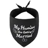 Pañuelos Exclusivos Transfronterizos para Mascotas Pañuelos para Mascotas Fiesta de Boda de Mis Humanos