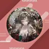 Periférico de animação preto diácono garota mágica rocha redonda solitária gigante literário yumi macarrão instantâneo conjunto de grandes ornamentos montar