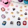Celebridad de Internet Nueva Muñeca Llorona Dibujos Animados Accesorios para Uñas Linda Dama Cabeza de Princesa Pegatina de Resina Diamante DIY Accesorios para Usar en Uñas Artificiales
