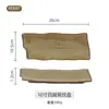 Estilo japonés horno vintage café Oro Cerámica creativa simple de alta gama lujo ligero Taza Bol plato plato vajilla conjunto combinado