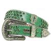 Cinto de strass transfronteiriço feminino incrustado com diamante completo cinto masculino personalidade moda Joker tendência calças cinto masculino vendas diretas da fábrica