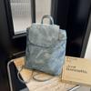 Coreia do Sul Nicho Mochila Feminina 2024 Nova Mochila Moda Estudante Grande Capacidade Escola Bag Bolsa de Viagem