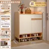 Gabinete para zapatos de entrada, uso doméstico, gabinete para vestíbulo interior, gabinete de almacenamiento, diseño de montaje en pared, nuevo modelo 2026, zapatero para exteriores para pasillos