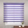 Persianas Venecianas, Ajustables sin Taladro, Completamente Opacas, de Tira Manual, Baño, Oficina, Sala de Estar, Baño, Persianas Enrollables Impermeables Terminadas