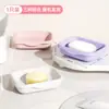 Porta Jabón Drenante de Doble Capa Meiya, Charola Espesada para Jabón de Baño, Sin Acumulación de Agua, Caja de Jabón para Baño, Disponible para Dropshipping