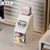 Caja de Almacenamiento de Cosméticos de Escritorio de Gama Alta Tocador Caja de Almacenamiento para Labial Lápiz de Cejas Caja de Almacenamiento de Gran Capacidad con Cajón
