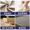 Cama Moderna Minimalista de Tela de 1.5m, Cama Suave Tapizada de Lujo Ligero para Apartamento Pequeño, Cama Doble Minimalista Estilo Italiano de 1.8m para Dormitorio Principal, Muebles de Cama de Boda