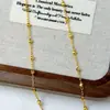 Colar de Contas da Terra Estilo Tiktok, Corrente Versátil de Moda Luxo Leve Céu Estrelado, Colar Deslumbrante de Contas a Laser para Mulheres