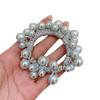 Anillo para el cabello tejido con perlas de estilo coreano, cuerda para el cabello hecha a mano con cuentas, hermosa pulsera para niña, lazo para el cabello, accesorio para el cabello de doble uso