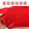 Cachecol Vermelho Atacado 1,2m Algodão Tamanho Grande Crianças do Ensino Fundamental Universal 1m Padrão Nacional Cachecol Vermelho Tamanho Pequeno Venda Quente