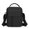Bolso Cruzado de Hombro Nuevo Transfronterizo Simple Casual Duradero con Gran Capacidad, Múltiples Bolsillos, Tela de Película de Cuero Impermeable Venta al por Mayor