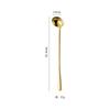 Cuchara de Acero Inoxidable 304 para Tarro Profundo Cuchara Pequeña Cuchara de Aceite de Cocina Restaurante de Hot Pot Cuchara para Condimentos Cuchara para Miel