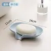 Jabonera Seca Jabonera Baño Plástico Caja de Jabón Simple Sin Taladro Creativo Lindo Hogar Estante de Jabón con Drenaje