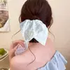 Elástico de Cabelo de Veludo para Rabo de Cavalo Baixo, Faixa de Cabelo Estilosa Estilo Preguiçoso, Argola de Cabelo Floral, Acessório de Cabelo para Mulheres