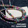 Colar de pulseira de estilo de celebridade de pedra natural frisada na Internet DIY verão mercado popular artesanal solta acessórios material DIY