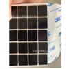 Alfombrilla de Silicona Negra Brillante Antideslizante Adhesivo Trasero Silenciador Alfombrilla de Silicona para Manualidades Almohadilla de Silicona Fija para Pies Cuadrada