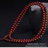 Pulseira Pterocarpus santalinus 108 contas boutique acessórios masculinos e femininos pulseira material antigo cheio de estrelas douradas alta densidade submerso