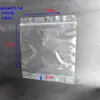 Sacos Ziplock Transparentes Autoportantes com Furo tipo Avião, Sacos para Embalagem de Alimentos, Sacos para Lanches, Sacos para Frutas Secas, Sacos Selados para Chá de Flores, Sacos de PE