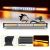 Luz LED de Barra de Alta Potencia para Coche, Luz de Advertencia Universal de Techo de 3 Secciones, Tira de Luz Cob, Luz de Destello Relámpago para Coche