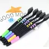 Cepillo de Dientes de Bambú Carbón Macaron para Bebés, Limpieza Manual Nano de Silicona Creativa, Venta al por Mayor Tienda de Dos Yuanes, Protección de Encías, Desechable