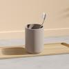 Estilo japonês simples enxaguante bucal copo doméstico vaso sanitário cor lisa espessado plástico escova copo casal lavar escova de dentes copo atacado