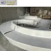 Xinmeishi Taburete Personalizado para Piscina de Árbol GRC Taburete de Concreto PC Taburete de Terrazo Concreto Visto Especial
