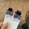 Mini Presilha de Franja Laço com Strass Coreano Fashionable Pequena Pinça Lateral para Cabelo Acessório de Cabelo de Alta Qualidade para Mulheres