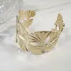 Pulseira Transfronteiriça, Pulseira Geométrica Personalizada Vazada, Pulseira Elegante Tridimensional Impressa na Moda e Simples Atacado