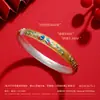 Pulseira de Prata Esterlina Borboleta Xiangyun Pé de Prata 999.9 Esmalte Ins Pulseira de Ouro de Nicho Presente para Mãe