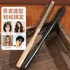 Peine de peinado para cabello lacio, rizado, directo de fábrica al por mayor, resistente a altas temperaturas, antiestático, peine para peinar cabeza de flor de pera, peine para masaje capilar