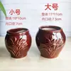 Prensador de ajo extra grueso, tradicional, estilo rústico, hecho de cerámica gruesa, un machacador de ajo tradicional, un recipiente de cerámica para ajo para machacar ajo, un frasco para triturar ajo