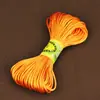 Arte 20 metros No. Cuerda para tejer nudos chinos de 5 líneas, pulsera de cuerda roja DIY, cuerda para la mano, collar, colgante, cuerda de colores, cuerda para tejer