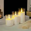Luz de Vela Digital LED Tipo Bala Jantar à Luz de Velas Roteiro Layout de Atmosfera de Assassinato Adereços Vela com Controle Remoto Criativo