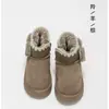 Botas de Nieve para Niñas 2026 Otoño Nuevo Estilo Infantil Más Terciopelo Antideslizantes Botas Grandes de Algodón Botas de Princesa para Niña Nieve de Algodón para Bebé