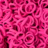 Ligas para el cabello lisas al por mayor de 4 cm Estilo coreano Bandas elásticas de color Anillos de toalla sin costuras Cuerdas para el cabello coloridas Ligas para el cabello color caramelo Anillos para el cabello