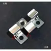 Fecho de piso de compósito de madeira-plástico fecho de madeira-plástico fecho de madeira parte sem emenda conector de piso externo externo grade de abacaxi