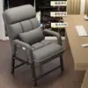 Silla para Ancianos para Estar Sentado Mucho Tiempo, Sillón Cómodo para Balcón, Silla Sofá de Lujo Ligero de Gama Alta para Personas Mayores, Silla de Oficina Individual