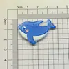 Acessórios de Desenho Animado, Ímãs de Geladeira, Animais Subaquáticos, Presilhas de Cabelo Fofas Feitas à Mão para DIY, Peças Acrílicas de Vida Marinha