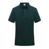 Roupas de trabalho Camiseta masculina e feminina roupas de trabalho manga curta jaqueta de lapela para trabalho impressão de logotipo bordado Polo da empresa