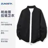 Sudadera con cuello alto y cremallera de 360 g con logotipo impreso personalizado Ropa de trabajo corporativa Chaqueta para tienda de venta de teléfonos móviles Apple Chaqueta