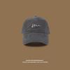 Gorra para mujer otoño e invierno circunferencia de cabeza grande gorra de béisbol para hombre moderna nicho de alta gama todo en uno Deportes estilo coreano gorra con visera para cara pequeña