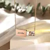 Accesorios Navideños Europeos y Americanos Popular Personalizado Creativo Desplegable Sublimación Foto Sobre Collar Transfronterizo Amazon